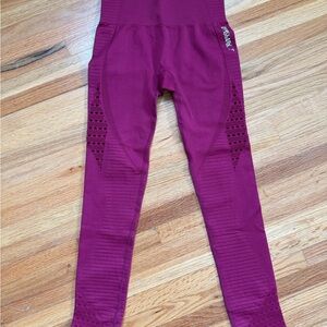 Gymshark Burgundy Leggings